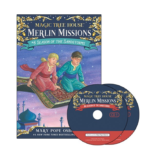 Merlin Mission #6:Season of the Sandstorms (PB+CD)