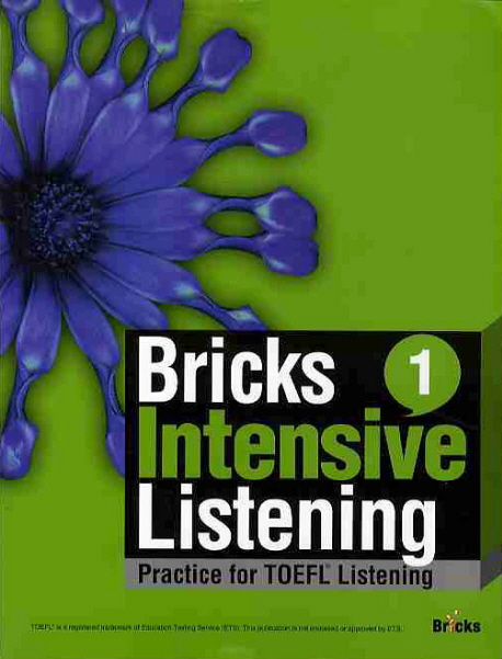 Bricks Intensive Listening 1 Student's Book with Dictation Book + MP3 CD Practice for TOEFL Listening