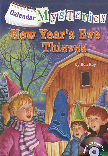 Calendar Mysteries #13 New Year's Eve Thieves (Paperback+CD)