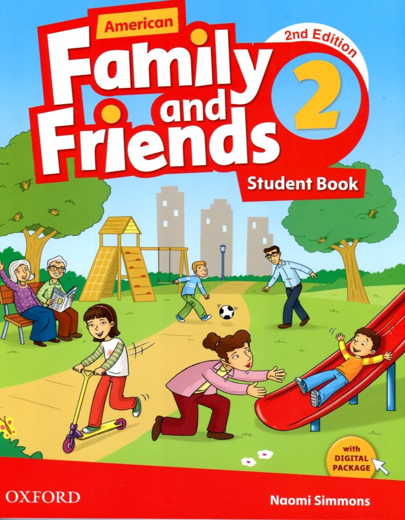 American Family and Friends 2 Student Book with Digital Package [2nd Edition]