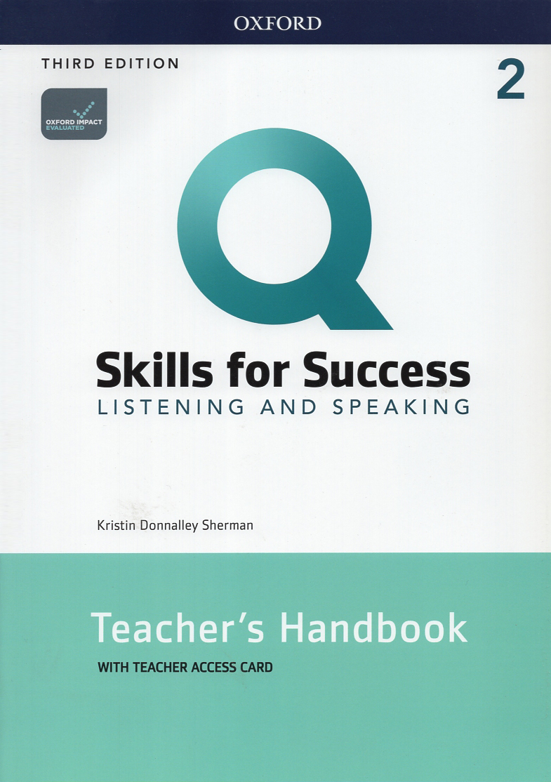 Q 3E Listening & Speaking 2 Teacher's handbook with Teacher Access Card