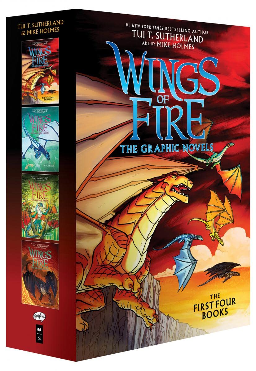 Wings of Fire Graphic Novels #1-4: A Graphic Novel Box Set