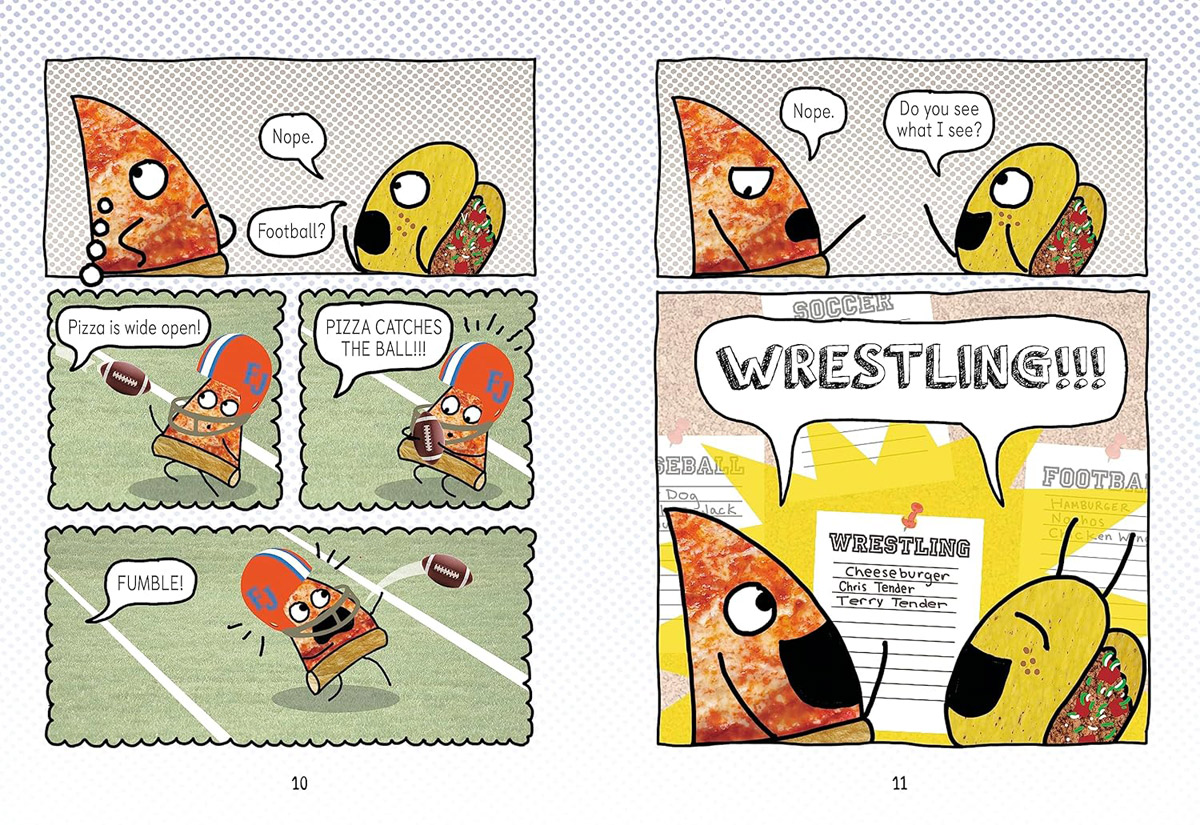 Pizza and Taco #7: Wrestling Mania!: (A Graphic Novel) (H)