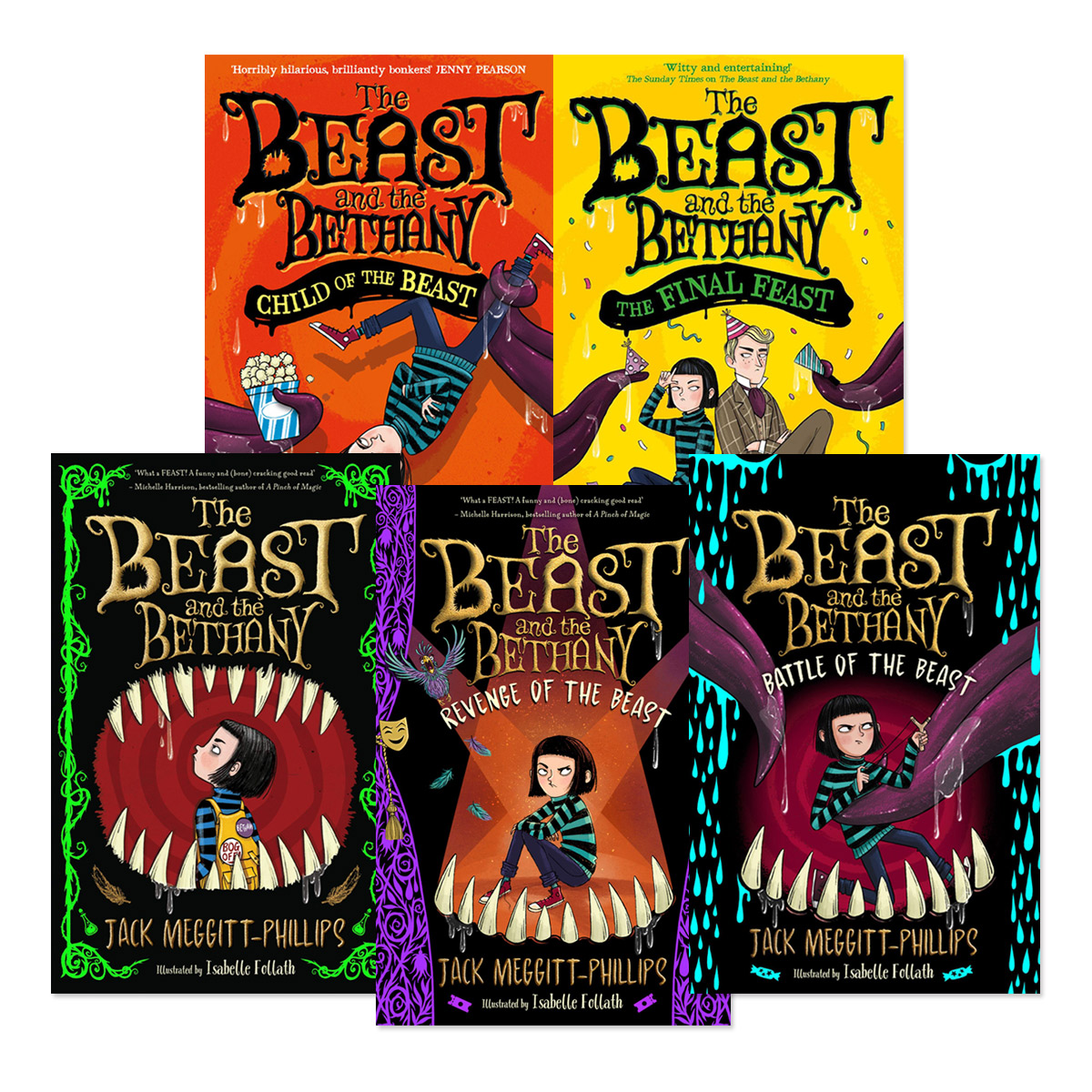 베서니와 괴물 The Beast and the Bethany #1~5 set