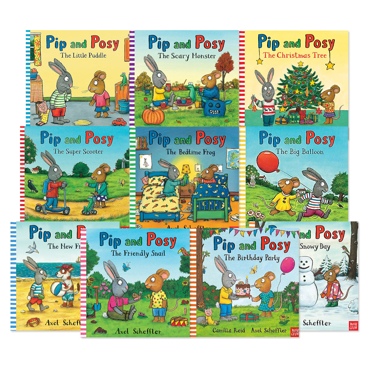 Pip and Posy 10종 (Paperback)