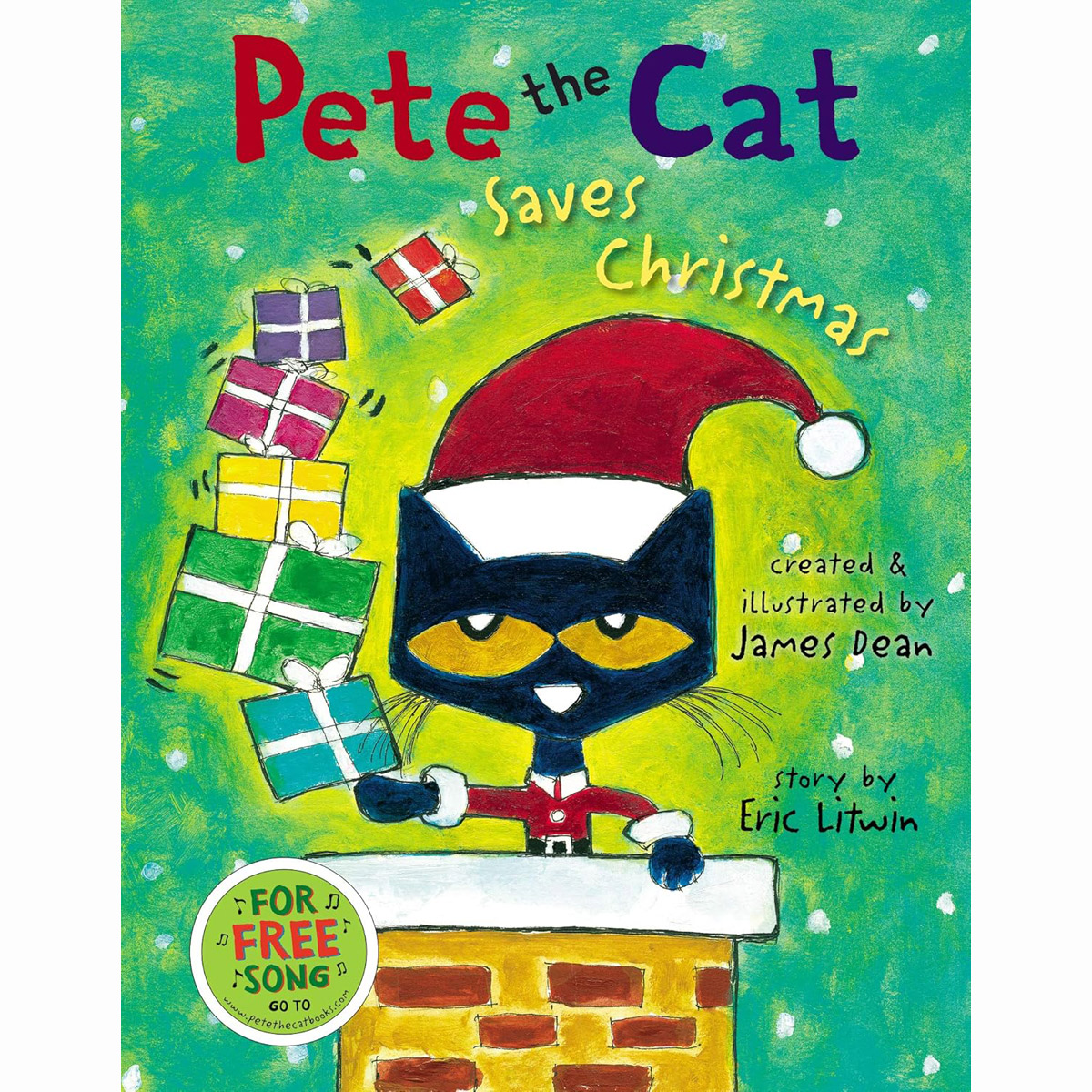 Pete the Cat Saves Christmas (Paperback, 영국판) [품절]