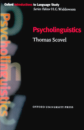 Oxford Introductions To Language Study Psycholinguistics