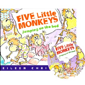 노부영 Five Little Monkeys Jumping On The Bed (Paperbook+CD)