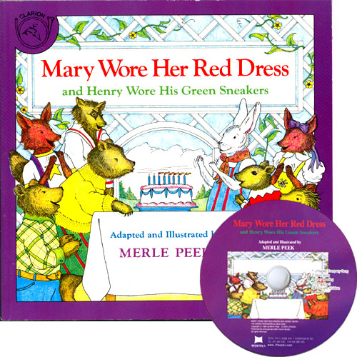 노부영 Mary Wore Her Red Dress (Paperbook+CD)