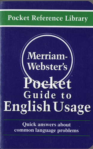 [행사]Merriam-Webster's Pocket Guide to English Usage