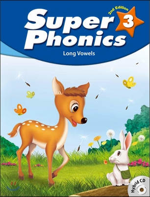Super Phonics 3 Student Book with Hybird CD (Long Vowels)  [2nd Edition]