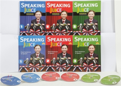 Speaking Juice 1~3 Student's Book with CD & Script & Answer key + Workbook Full Set