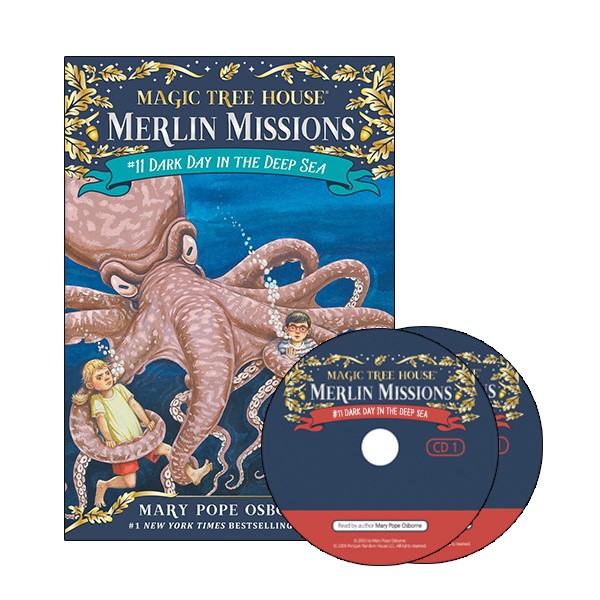 Merlin Mission #11: Dark Day in the Deep Sea (PB+CD)