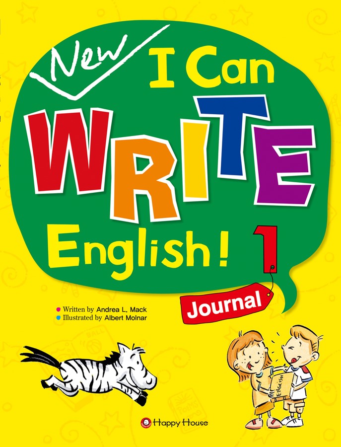 New I Can Write English! 1 Journal Student's Book with Work Book + Audio CD
