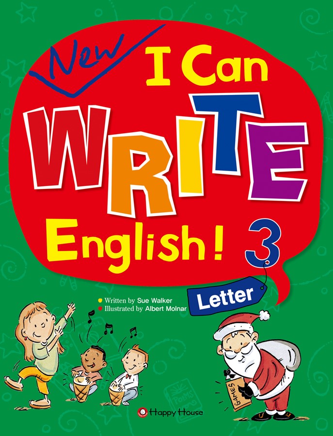 New I Can Write English! 3 Letter Student's Book with Work Book + Audio CD