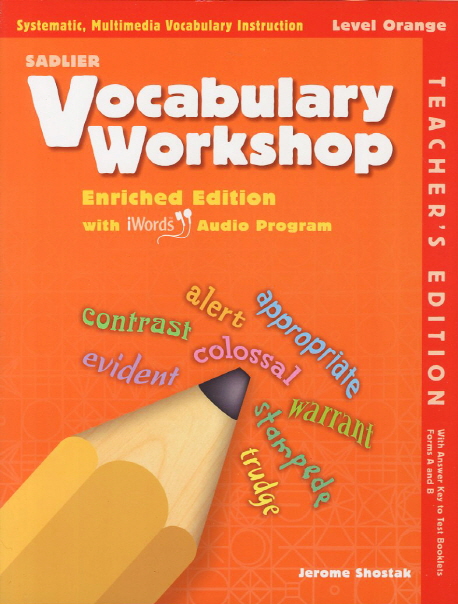 Vocabulary Workshop Level Orange Teacher's Edition [Enriched Edition]