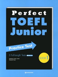 Perfect TOEFL Junior Practice Test Book 1 with Translations + MP3 CD  3 Full-Length Tests