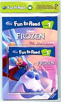 Disney Fun to Read set 1-26 Frozen: Big Snowman, Little Snowman (Book+Workbook+Audio CD) [겨울왕국]