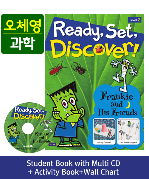 [오체영] Ready,Set,Discover! 2: Frankie and his Friends (SB+Multi CD+AB+Wall Chart)