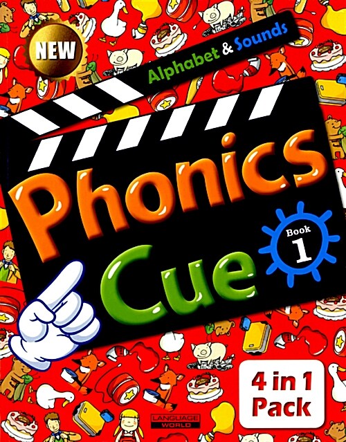 Phonics Cue 1 (Student Book + Workbook + Activity Worksheet + Hybrid CD) [개정판]