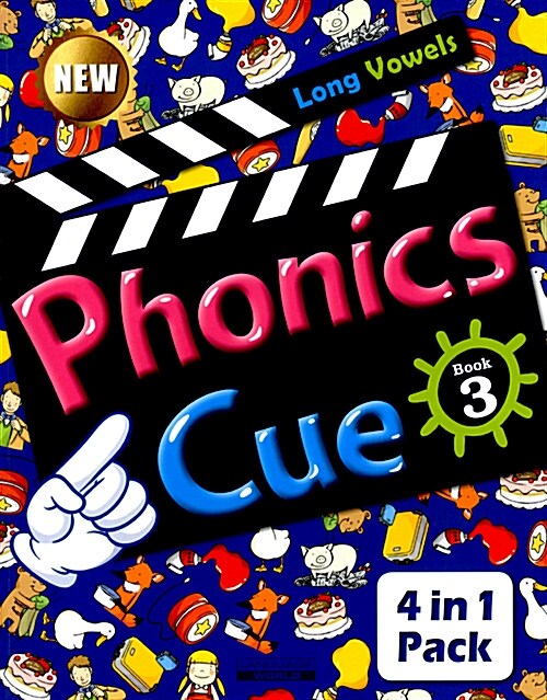 Phonics Cue 3 (Student Book + Workbook + Activity Worksheet + Hybrid CD) [개정판]