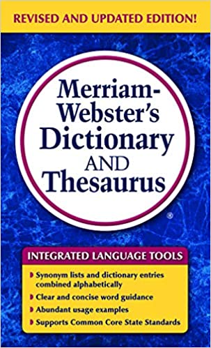 Merriam-Webster´s Dictionary and Thesaurus (Paperback/Adult)