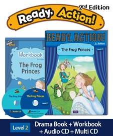 Ready Action 2E 2: The Frog Princes [SB+WB+Audio CD+Multi-CD]