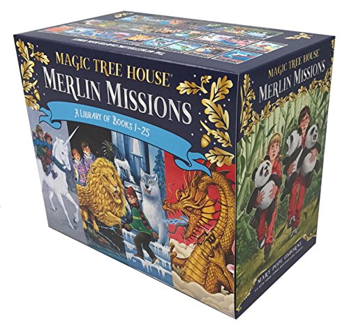 Magic Tree House Merlin Missions #1~25 Boxset (Only Book)