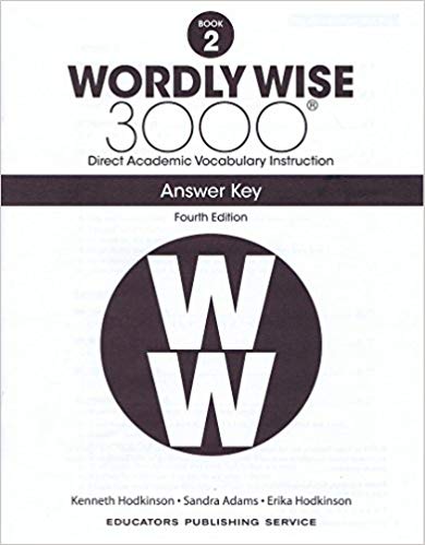 Wordly Wise 3000: Book 02 Answer Key [4th Edition]