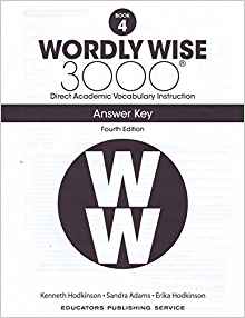 Wordly Wise 3000: Book 04 Answer Key [4th Edition]