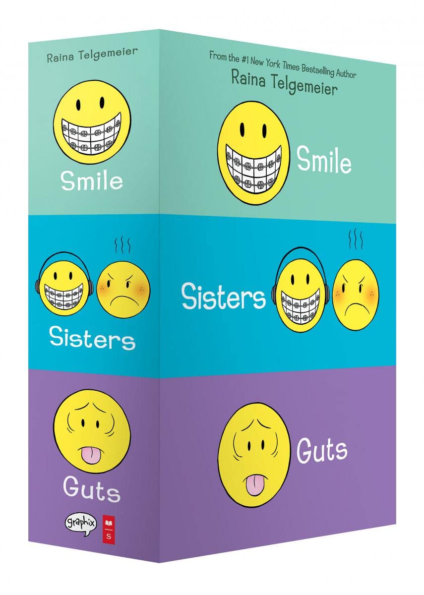 SC-Smile, Sisters, and Guts:The Box Set (Paperback)