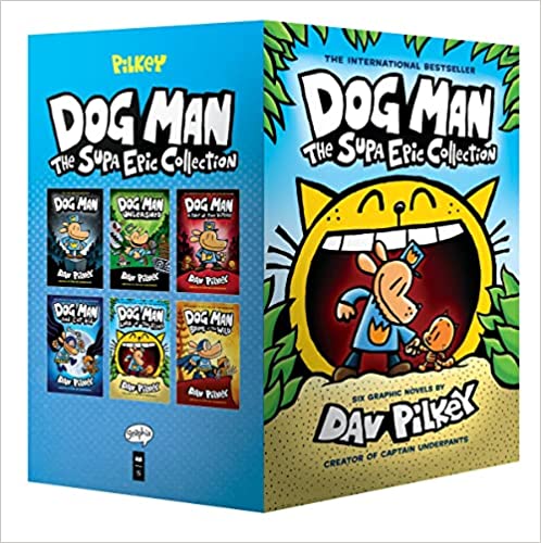Dog Man #1-6 Boxed Set:The Supa Epic Collection: From the Creator of Captain Underpants (H)