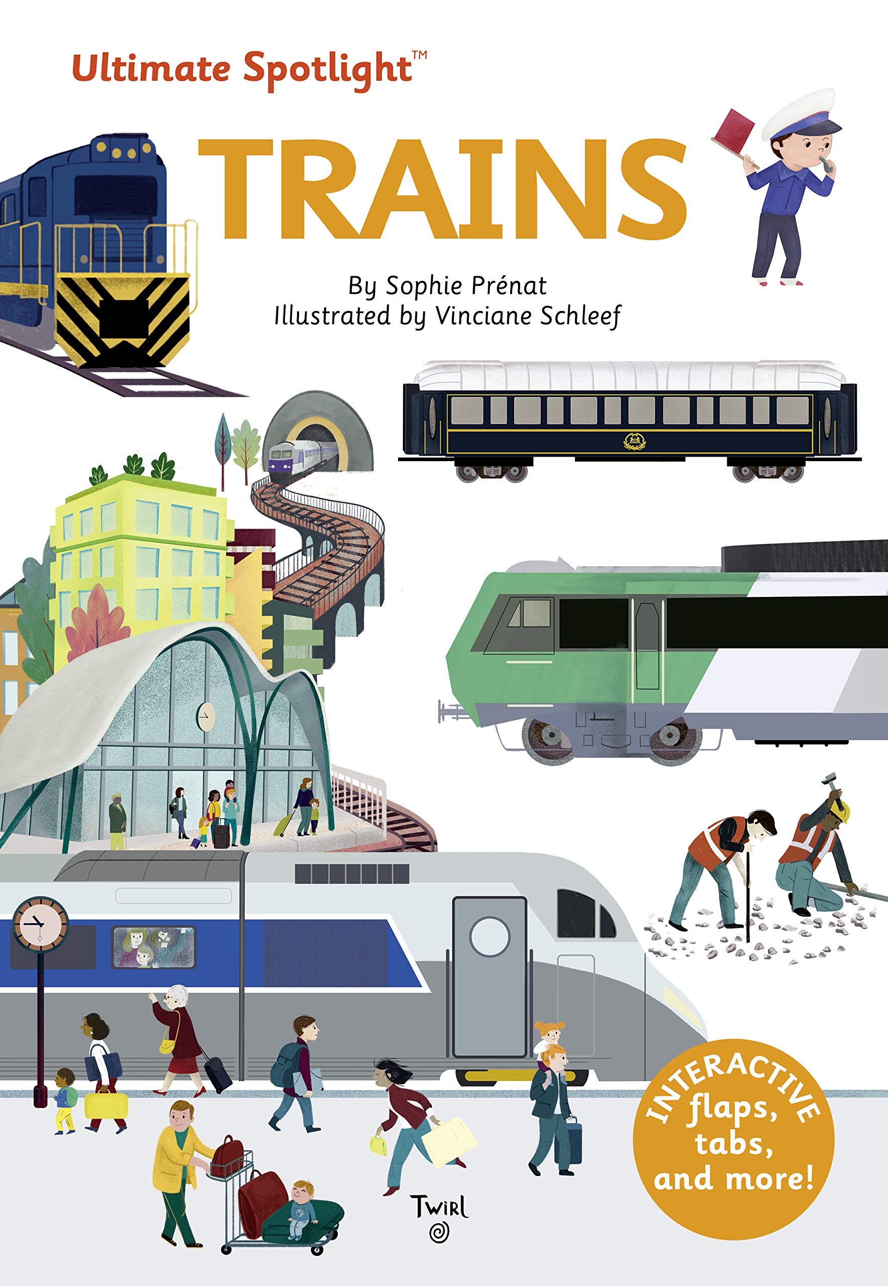 Ultimate Spotlight: Trains (Hardcover)