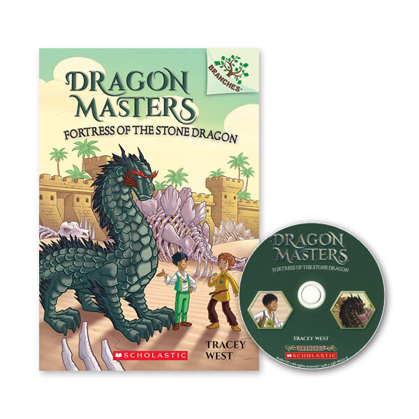 Dragon Masters #17:Fortress of the Stone Dragon (with CD & Storyplus)