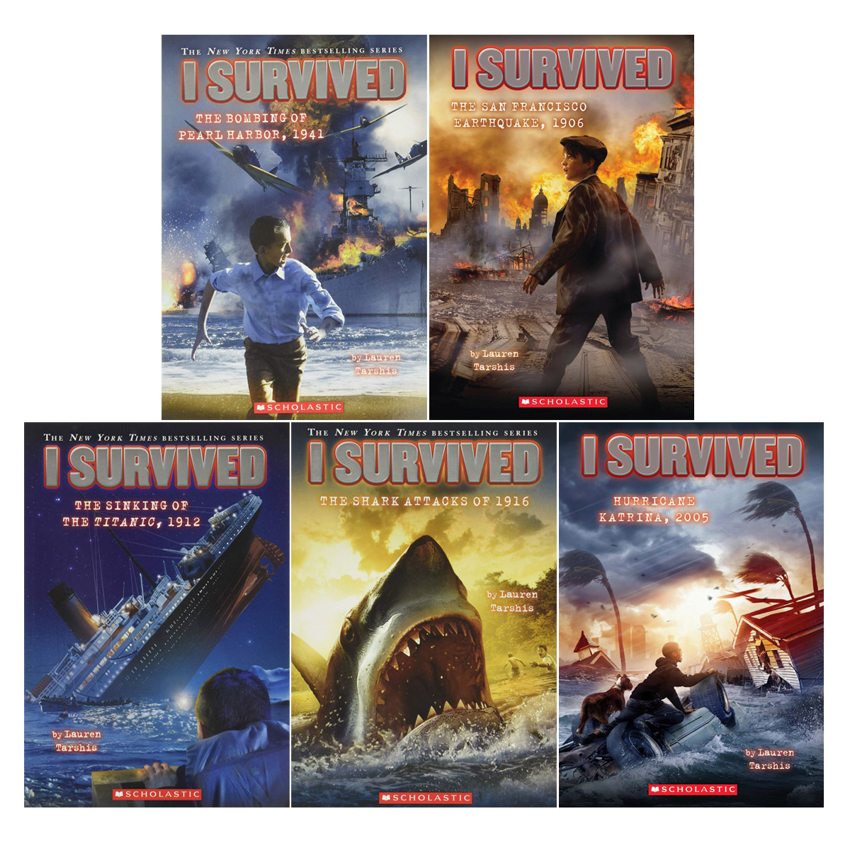 I Survived #01-05 set