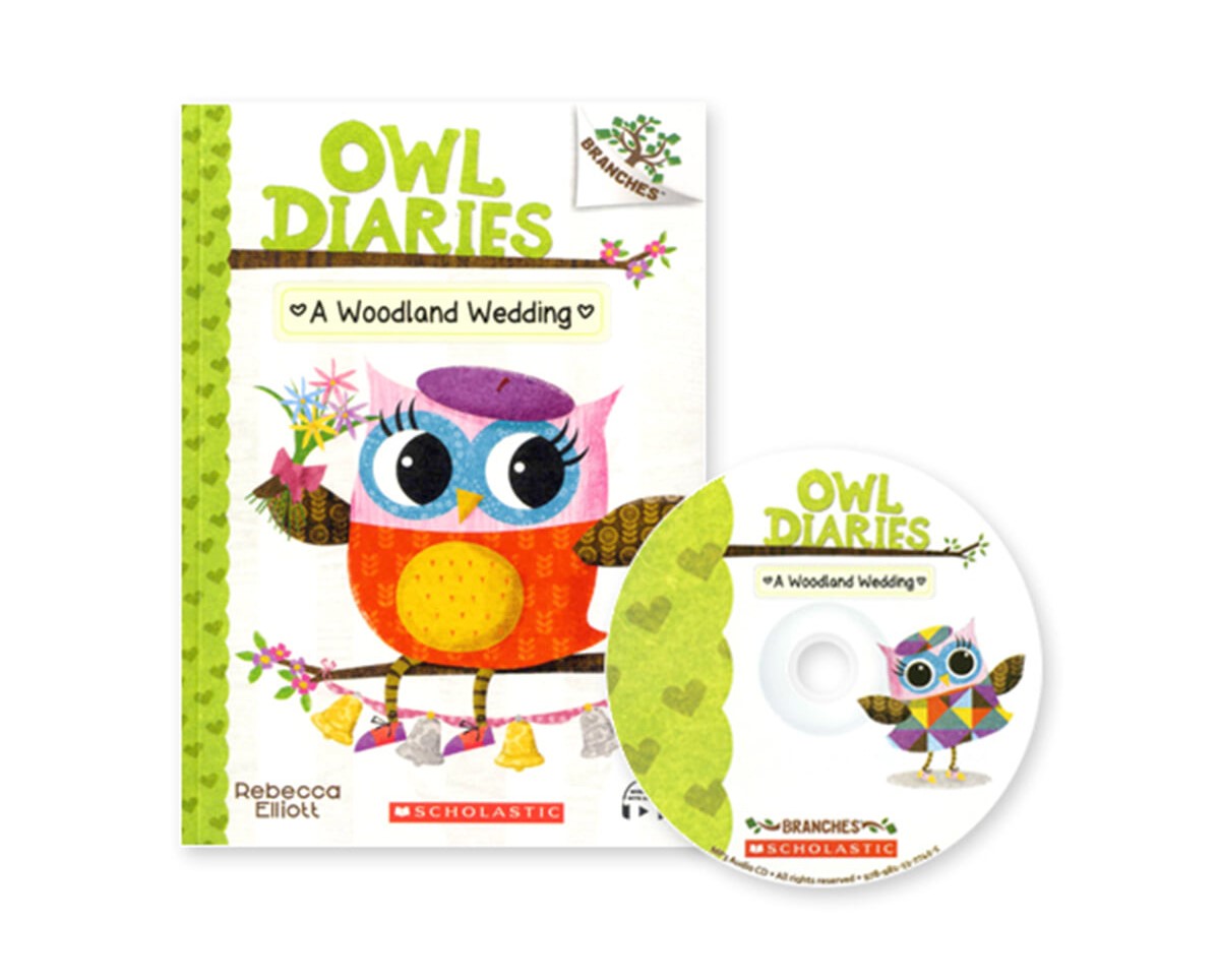 Owl Diaries #3:A Woodland Wedding (with CD & Storyplus QR) New