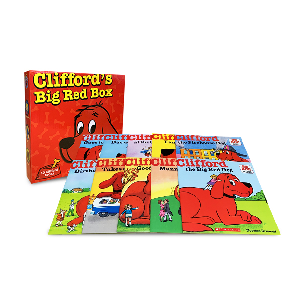 Clifford's Big Red Box 10종 세트