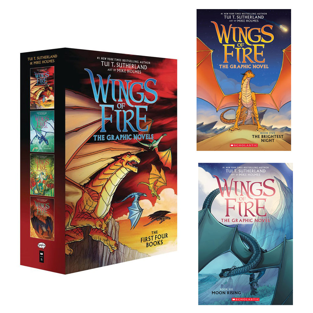 Wings of Fire Graphic Novels #1-6 Set
