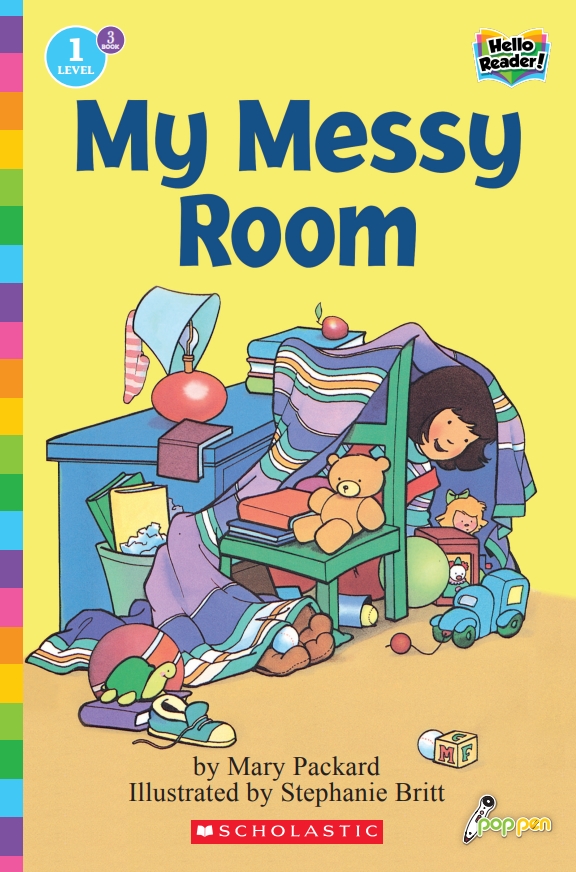 Hello Reader #03: My Messy Room (Book+StoryPlus QR) (Level1)