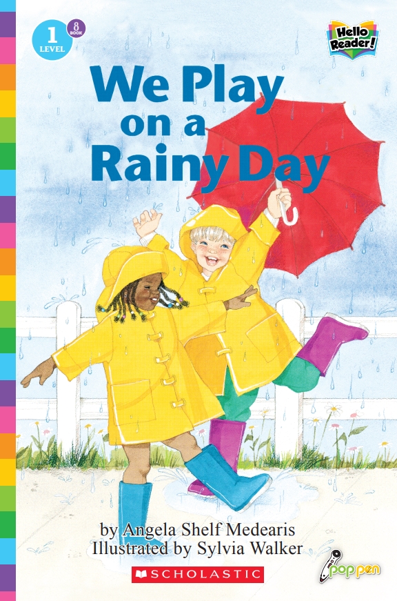 Hello Reader #08: We Play on a Rainy Day (Book+StoryPlus QR) (Level1)