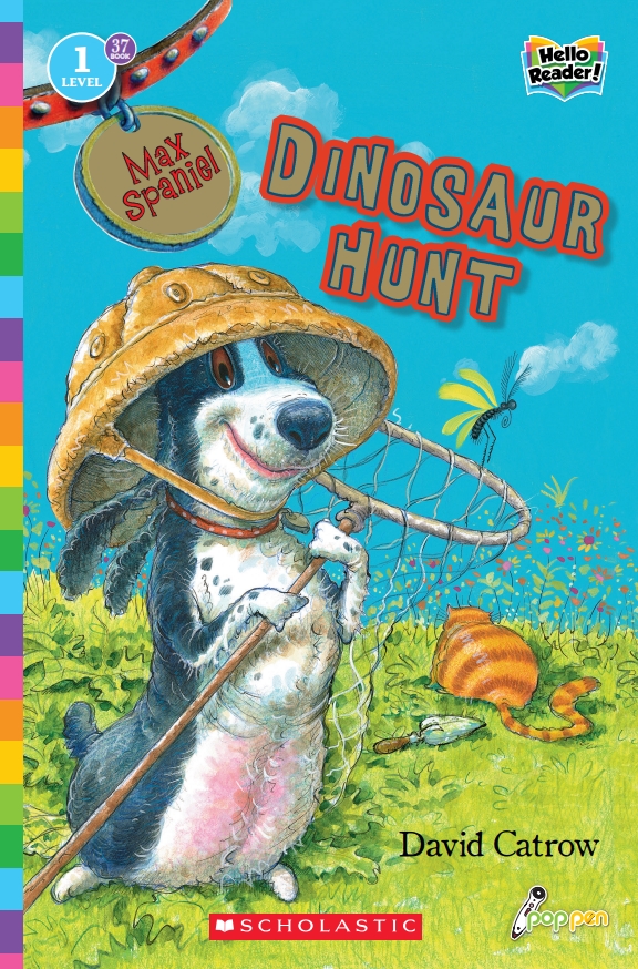 Hello Reader #37: Dinosaur Hunt (Book+StoryPlus QR) (Level1)