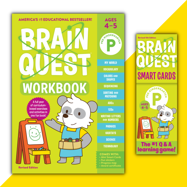 Brain Quest Workbook & Smart Cards Pre-K