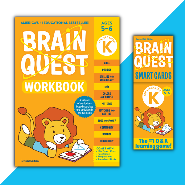 Brain Quest Workbook & Smart Cards Kindergarten