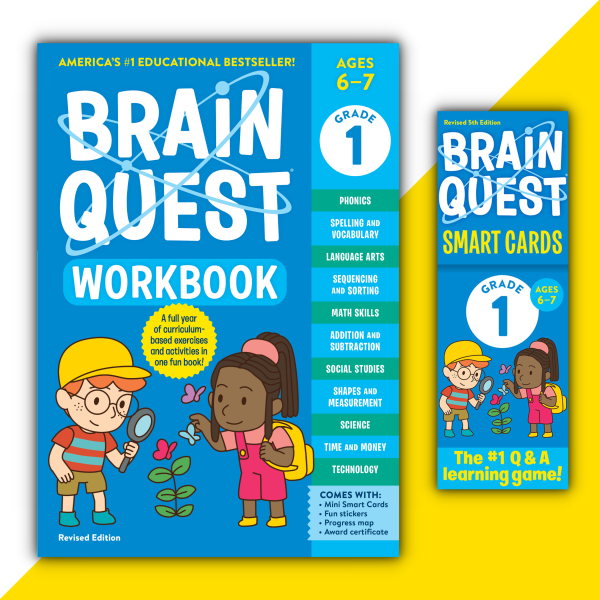 Brain Quest Workbook & Smart Cards 1st Grade