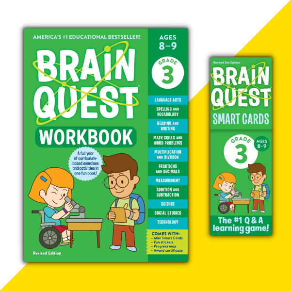 Brain Quest Workbook & Smart Cards 3rd Grade