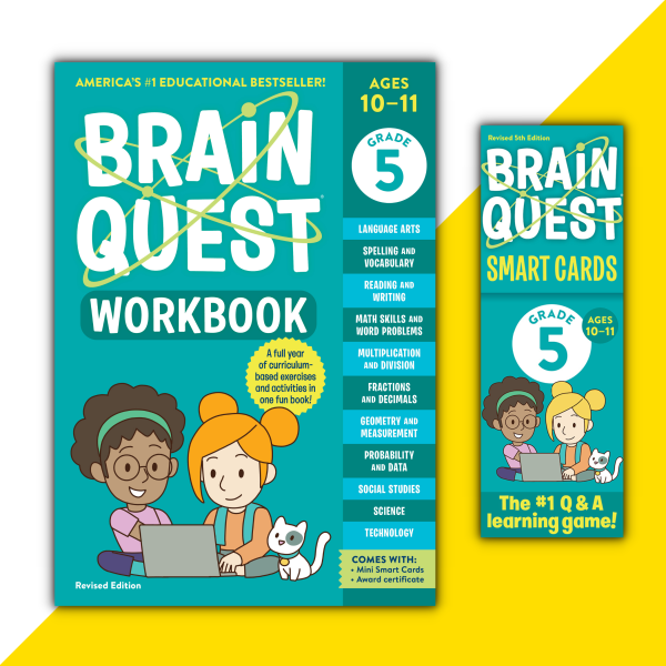 Brain Quest Workbook & Smart Cards 5th Grade