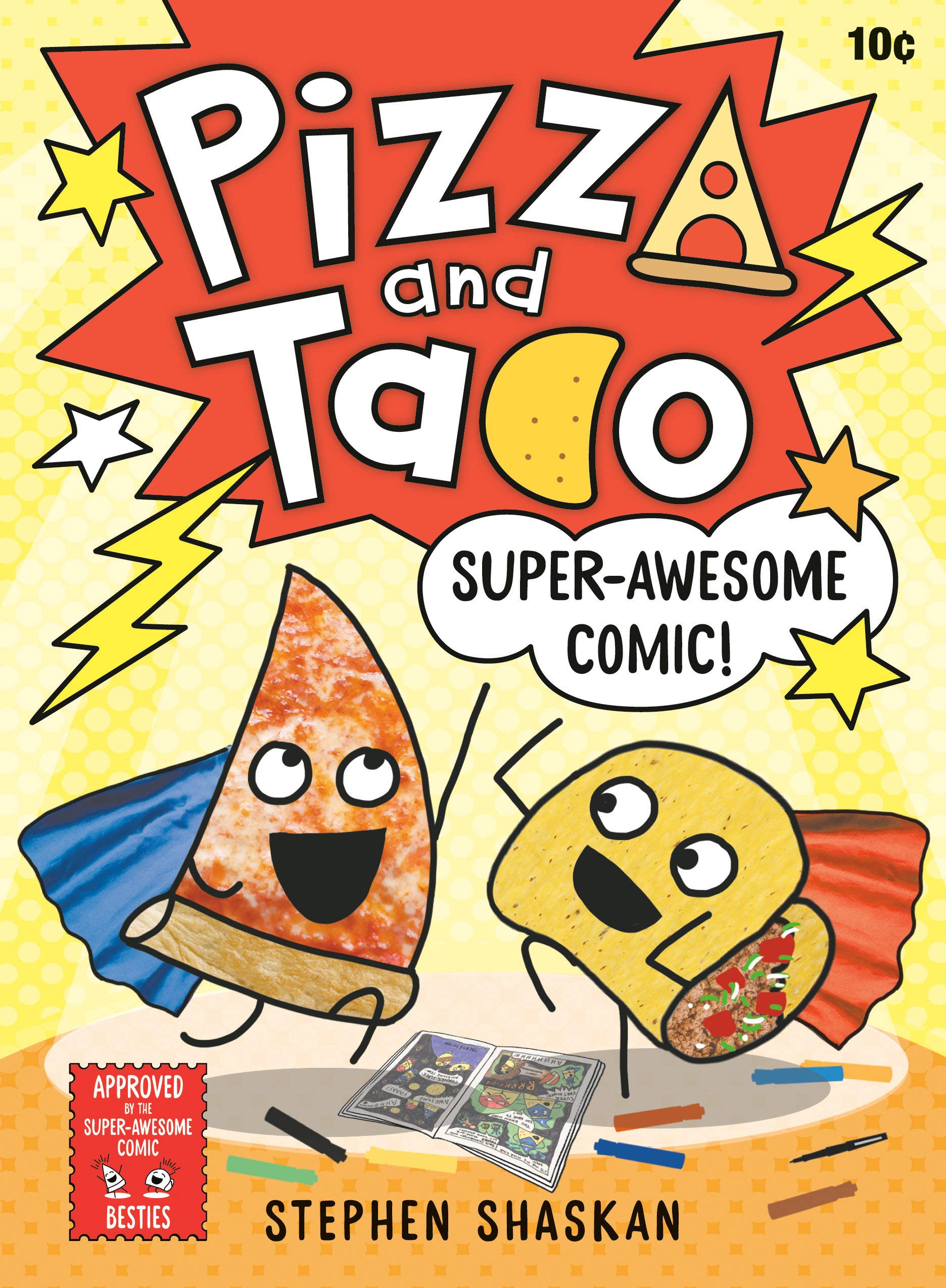 Pizza and Taco: SuperAwesome Comic! (A Graphic Novel) (H)