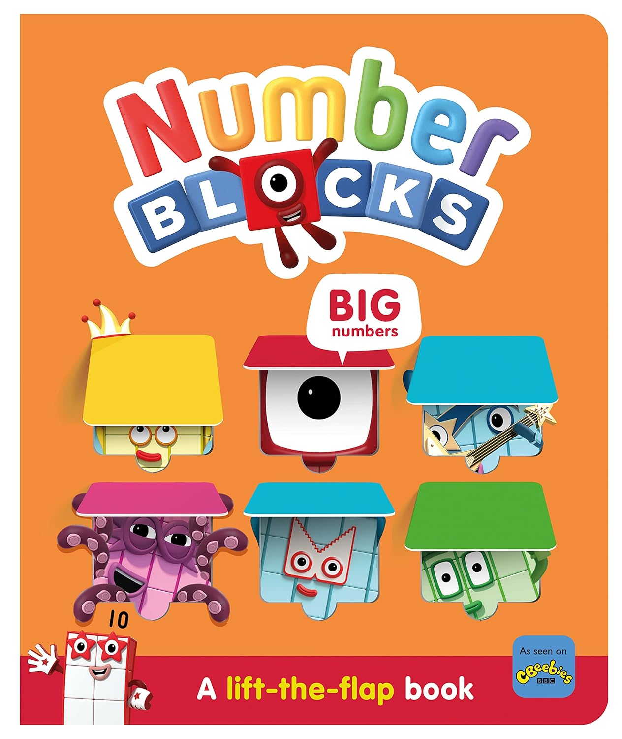 Numberblocks Big Numbers: A Lift the Flap Book Board book-Lift the flap