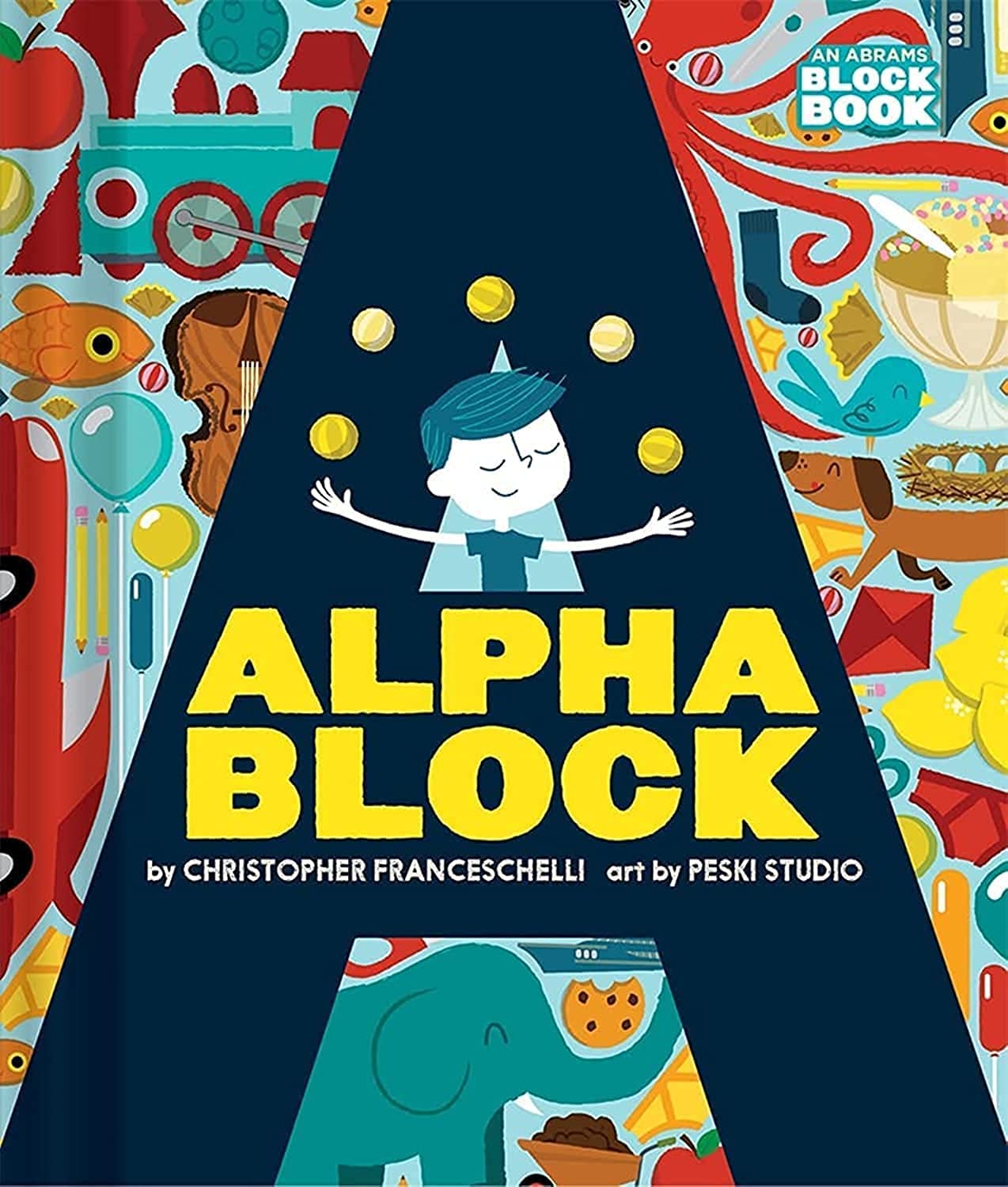 Alphablock Board book