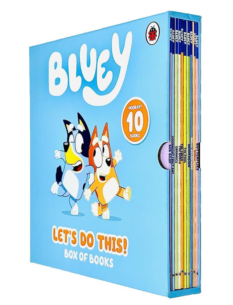 Bluey Let's Do This! 10 Picture Books Collection Box Set